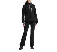 Emporio Armani EA7 Tuta Tecnica da Sci Donna Imbottita, 3 Pezzi (Giacca, Pantalone, Gilet), 6DTV01 (Nero, XS)