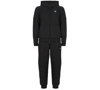 Emporio Armani EA7 Tuta TRAIN VISIBILITY M T-SUIT HOODIE FZ CH BR - TRAIN VISIBILITY M T in Nero EU S