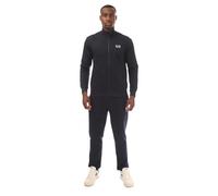 Emporio Armani EA7 Tuta Uomo Core Identity in Jersey Cotone con Zip (Dark Blue) M
