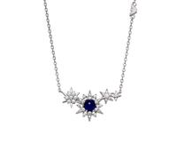 Emporio Armani EG3600040, collana da donna, in argento Sterling, lunghezza: 350 mm + 70 mm, larghezza: 23,3 mm, argento sterling, non è una pietra preziosa, Length: 350mm + 70mm, Width: 23.3mm,