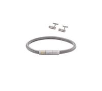 Emporio Armani - Egs3044Set Set Bracciale e Gemelli - - Accessories - Uomo - Grigio - ONE SIZE