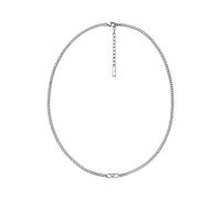 Emporio Armani EGS3246040 - Collana da uomo in acciaio inox, colore: argento