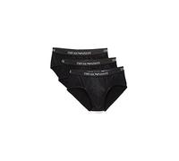 Emporio Armani Emporio Armani Men's Basic - Pure Cotton 3-Pack Brief Mutande Uomo (Pacco da 3)