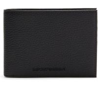 Emporio Armani Portafoglio nero, pelle, uomo