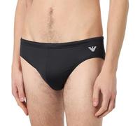 Emporio Armani Essential Eagle Logo Swim Brief, Slip Uomo, Nero (Black), 46