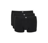 Emporio Armani Essential Logolabel 3-Pack Trunk Bermuda, Nero, M Uomo
