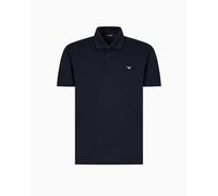 Polo uomo EMPORIO ARMANI maglia manica corta con colletto e bottoni puro cotone