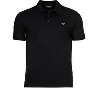 EMPORIO ARMANI Essential Polo Beachwear Uomo, Nero, XXL