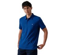 EMPORIO ARMANI Essential Polo Beachwear Uomo, Sodalite Blue, XL