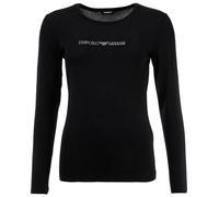 Emporio Armani Maglietta nero / argento, Taglia S
