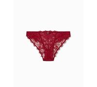 Emporio Armani Eternal Lace Brief Mutande da Uomo, Rosso, XS Donna
