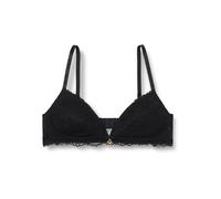 EMPORIO ARMANI Reggiseno a triangolo imbottito in pizzo Eternal da donna, NERO, S