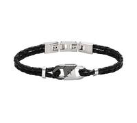 Emporio armani Fashion leather Bracciale da uomo Eagle Logo EGS3171040