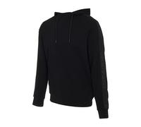 Emporio Armani Felpa con Cappuccio Uomo Basic Spugna Nera S, Nero, S