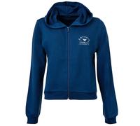 EMPORIO ARMANI Felpa Donna Con Zip Con Cappuccio ICONIC LIGHT TERRY