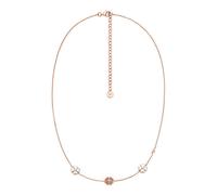 Emporio armani Gold-plated Collana Four-leaf clovers with zircons EG3650221