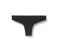 Emporio Armani Iconic Microfiber Logoband 2-Pack Brazilian Brief, Slip Donna, Nero (Black), S