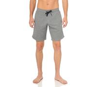 Emporio Armani Iconic Terry Loungewear Bermuda Shorts, Pantaloni Della Tuta Uomo, Grigio (Medium Melange Grey), S