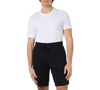 Emporio Armani Iconic Terry Loungewear Bermuda Shorts, Pantaloni Della Tuta Uomo, Nero (Black), S