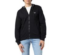 Emporio Armani Iconic Terry Sweater, T-Shirt Uomo, Nero (Black), XL