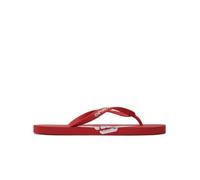 Emporio Armani Infradito uomo ciabatte mare o piscina articolo XVQS06 XN746 SHOES BEACHWEAR, 00115 Red + white, 44