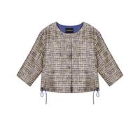 Emporio Armani, ,Jackets ,Donna ,Multicolore ,M Geometric Jacquard Jacket