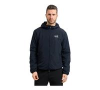 Emporio Armani, ,Jackets ,Uomo ,Blu ,S Core Identity Hooded Bomber Jacket