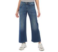 Emporio Armani Jeans a gamba larga da donna 3K2J33. Jeans da donna, jeans da donna a vita media, pantaloni in denim a gamba larga da donna