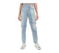 Emporio Armani - Jeans in denim dal taglio rilassato - -Jeans -Donna -Blu -W26