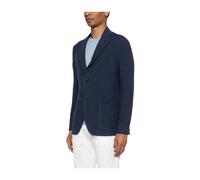Emporio Armani - Linen Blazer - - Jackets - Uomo - Blu - L