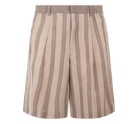 Emporio Armani - Linen-blend Bermuda Shorts - - Shorts - Uomo - Beige - M
