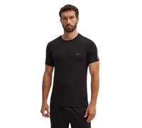 Emporio Armani - Logo Band Tape Crew - - Tops - Uomo - Nero - XL