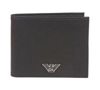Emporio Armani - Logo Plaque Wallet - - Accessories - Uomo - Nero - ONE SIZE