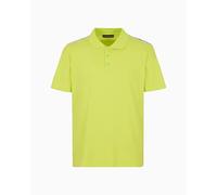 Emporio Armani Logo Tape Polo Beachwear Uomo, Lime Punch, M