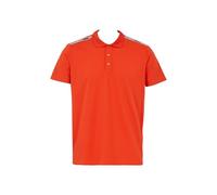 EMPORIO ARMANI Logo Tape Polo Beachwear Uomo, Red Com, M