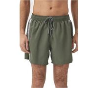 Emporio Armani Logotape Swim Boxer, Boxer Uomo, Verde (Military Green), 48