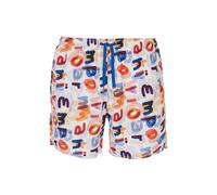 Emporio Armani Macro Logo Swim Boxer, Boxer Uomo, Multicolore (Printed White), 50