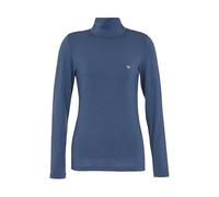 Emporio Armani Maglia Donna Tecnologia Lana Collo Blu M, Blu, M
