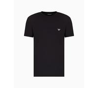 EMPORIO ARMANI Maglietta da Uomo a Maniche Corte, Nero, M