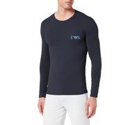 Emporio Armani Maglietta Da Uomo, Bold Monogram, T Shirt Blu Marino, L