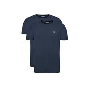 Emporio Armani Endurance Crew Neck 2-Pack T-Shirt, Marine/Marine, L Men's