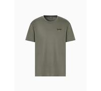 EMPORIO ARMANI Round-Neck T-Shirt, Edera rampic, M Uomo