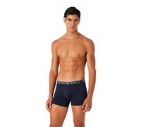 Emporio Armani Men's 2-Pack Endurance Boxer, Melange Grey/Marine, M (Pacco da 2) Uomini