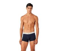 Emporio Armani Men's 3-pack Mixed Waistband Boxer, Uomo, Marine/Marine/Marine, S