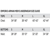 Emporio Armani Men's Bermuda Yarn Dyed Woven Pyjamas Pantaloni Felpati, Marine/Rope Eagles, L Uomo