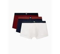 Emporio Armani Uomo Trunks, 3er Pacco - Essential Logolabel,Shorts,Stretch