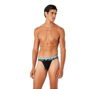 Emporio Armani Men's Jockstrap Megalogo Sospensorio, Nero, XL Uomo
