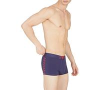 Emporio Armani Men's Shiny Big Logo Boxer Boxers, Eclissi, M Uomo