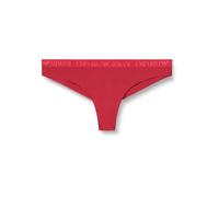 Emporio Armani Mezze Ciabatte da Donna in Microfibra, Confezione da 2, Colore Rosso, M, Rosso, M