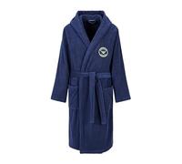 Emporio Armani Micro Spugna da Uomo Bathrobe, Inchiostro, M